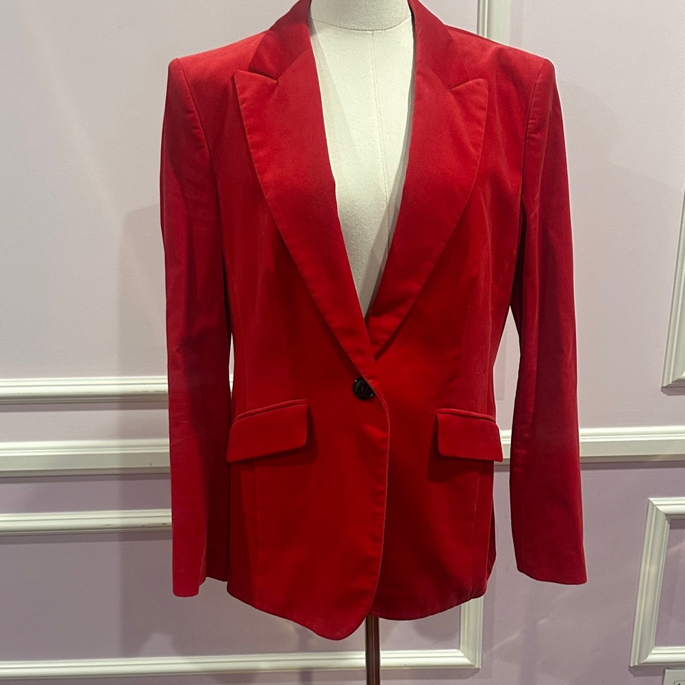 Basler velvet Elegant Red Women's Blazer
